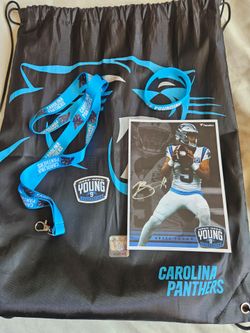 CAROLINA PANTHERS DRAWSTRING BAG