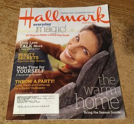 2006 Hallmark Magazine September / October Premiere Issue Warm Home