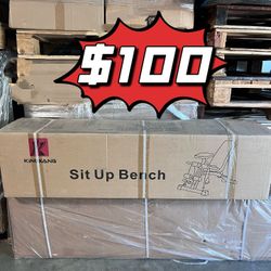 ❤️$100❤️ Weight Bench for Home Gym-Foldable Workout Bench for Bench Press, Sit-Ups, Incline/Decline/Flat Strength Training - Multi-Purpose Exercise Be