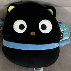 Chococat Squishmallow 7” NEW w/ Tag Hello Kitty Friends