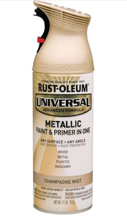 Like New Rust-oleum Spray Paint Champagne Mist