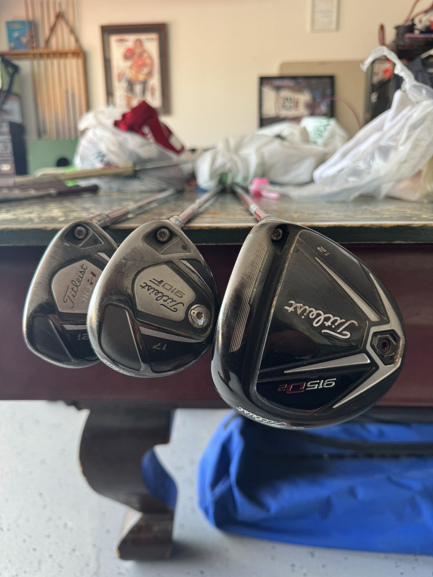 Titleist Driver And Woods