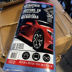 36pc Microfiber Towels