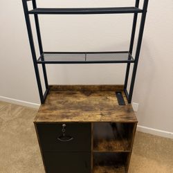 Storage Cabinet With Shelves 
