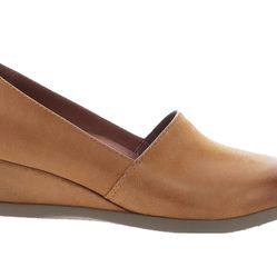 Dansko Shanda Luggage Waterproof Leather Wedge Heels 40 Womens 9.5-10 Brown