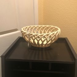 Vintage Ceramic Italian Bread Bowl 