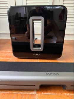 Sonos Playbar (Soundbar) + Sub (Gen 1) Home Theater Bundle w/ Optical Cable – Complete Setup