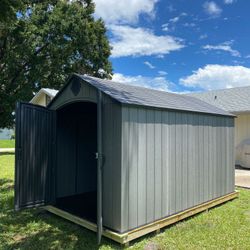 Lifetime 8x15 Shed On Deck