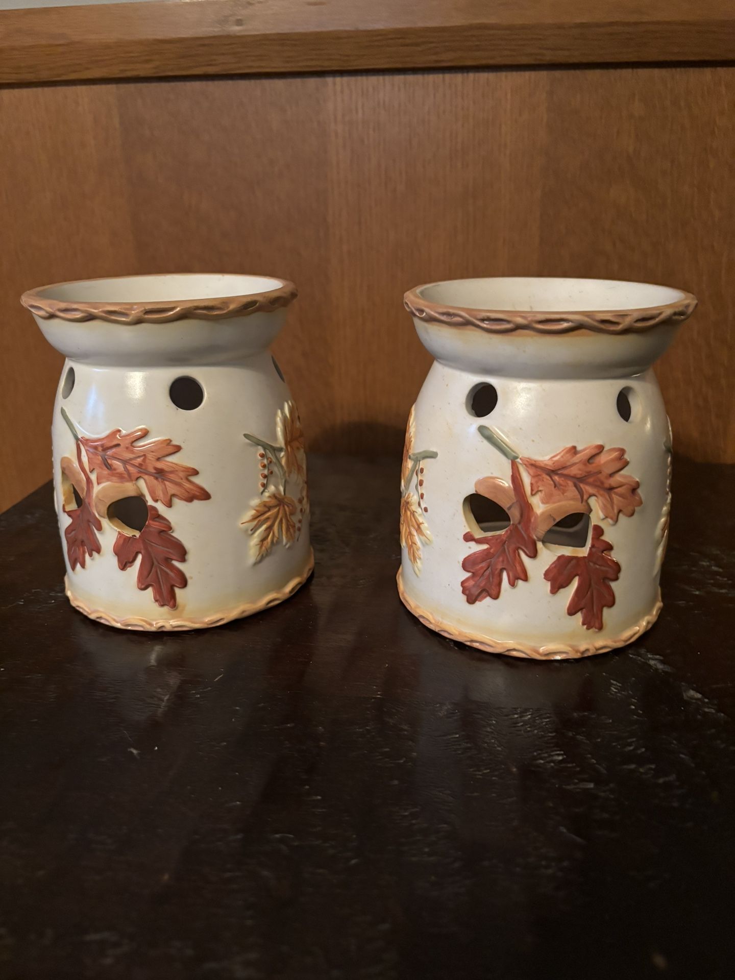 Fall Leaves Scented Wax - Tart Burners Set Of 2