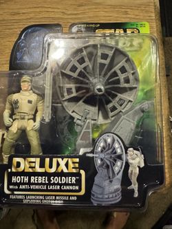 Star Wars Power Of The Force Deluxe Hoth Rebel Soldier 