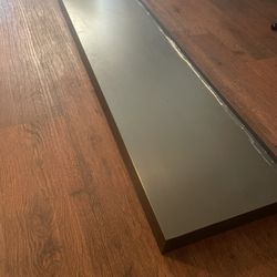 52” Long Metal Fireplace Mantel / Shelf