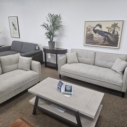 Discounted Sofa Set- $698For Both Sofa And Loveseat 