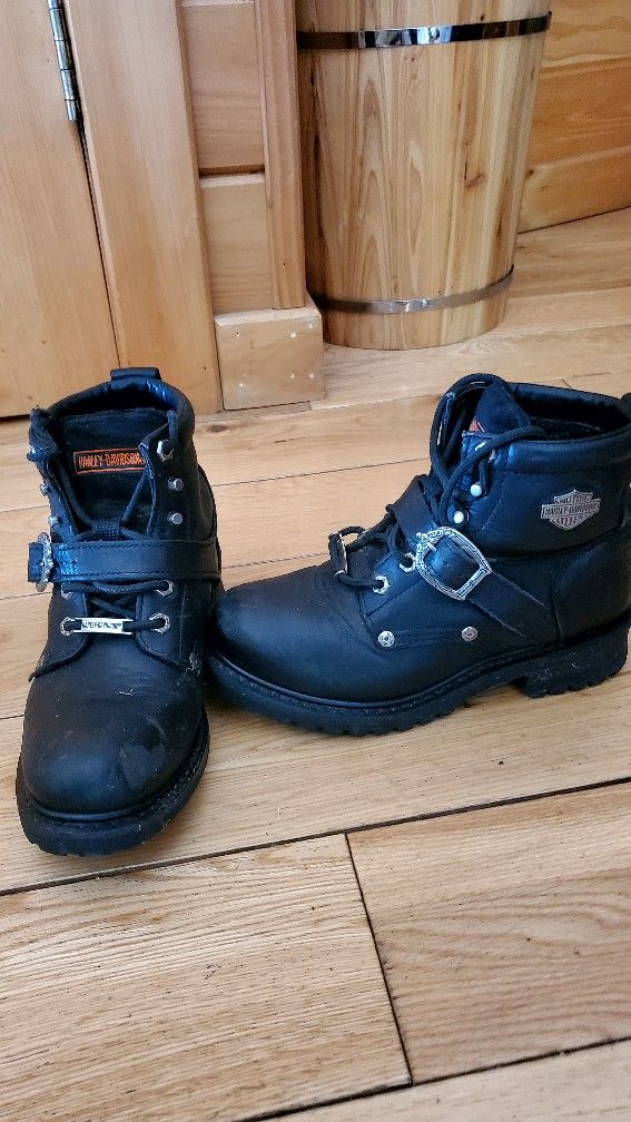 Harley Davidson Motorcycle Boots 7.5