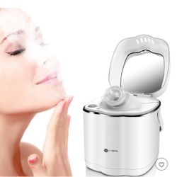 Warm Mist Nano Facial Steamer Spa Quality Home Face Humidifier for Women Men