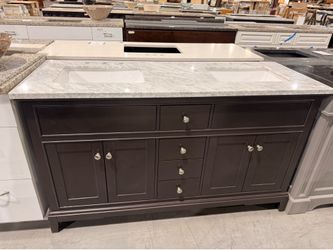 60 Double sink bathroom vanity