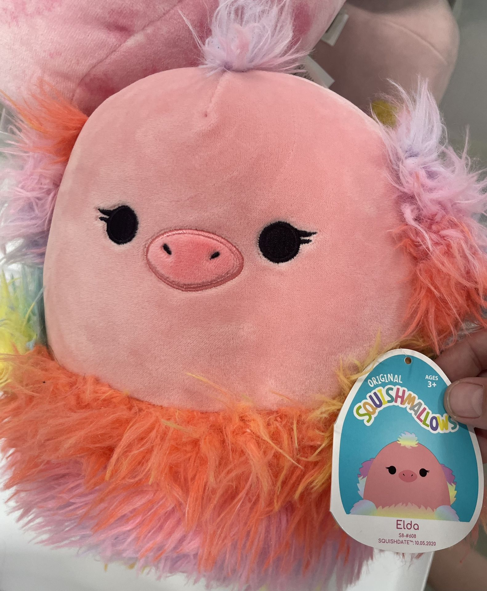 Squishmallow 8” Elda the Ostrich