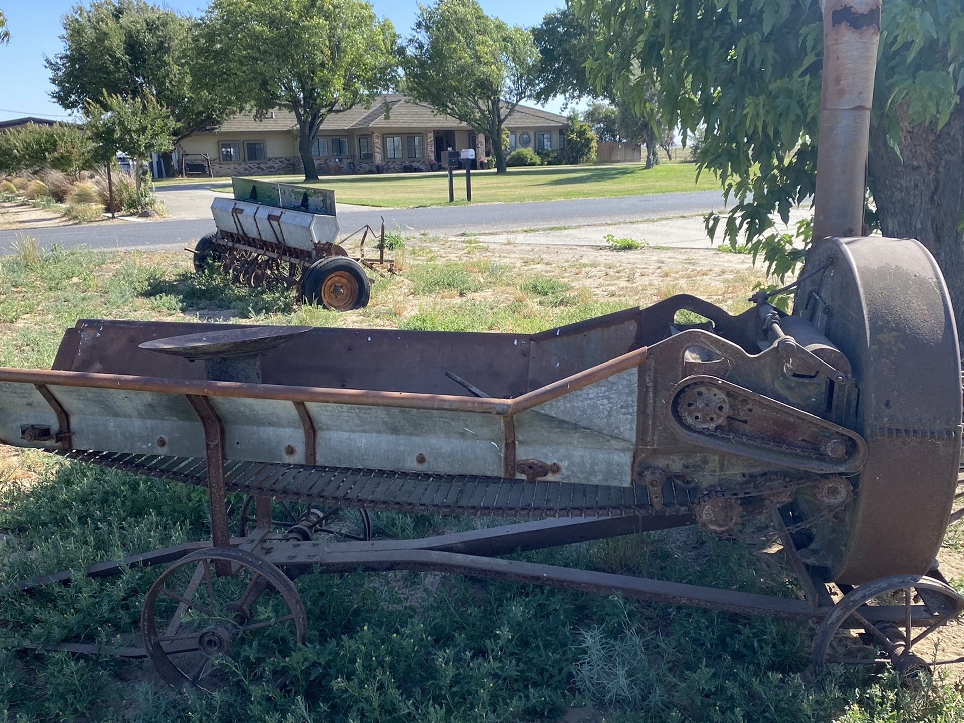 Antique Blizzard #600 Corn Chopper.