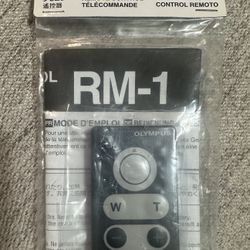Olympus RM-1 Wireless Remote Control + Manual