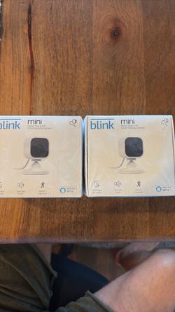 blink mini (set of 2) new in box, factory sealed