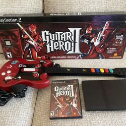 PlayStation 2 - PS2 Guitar Hero Bundle 