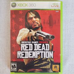 Red Dead Redemption Rockstar Games Xbox 360