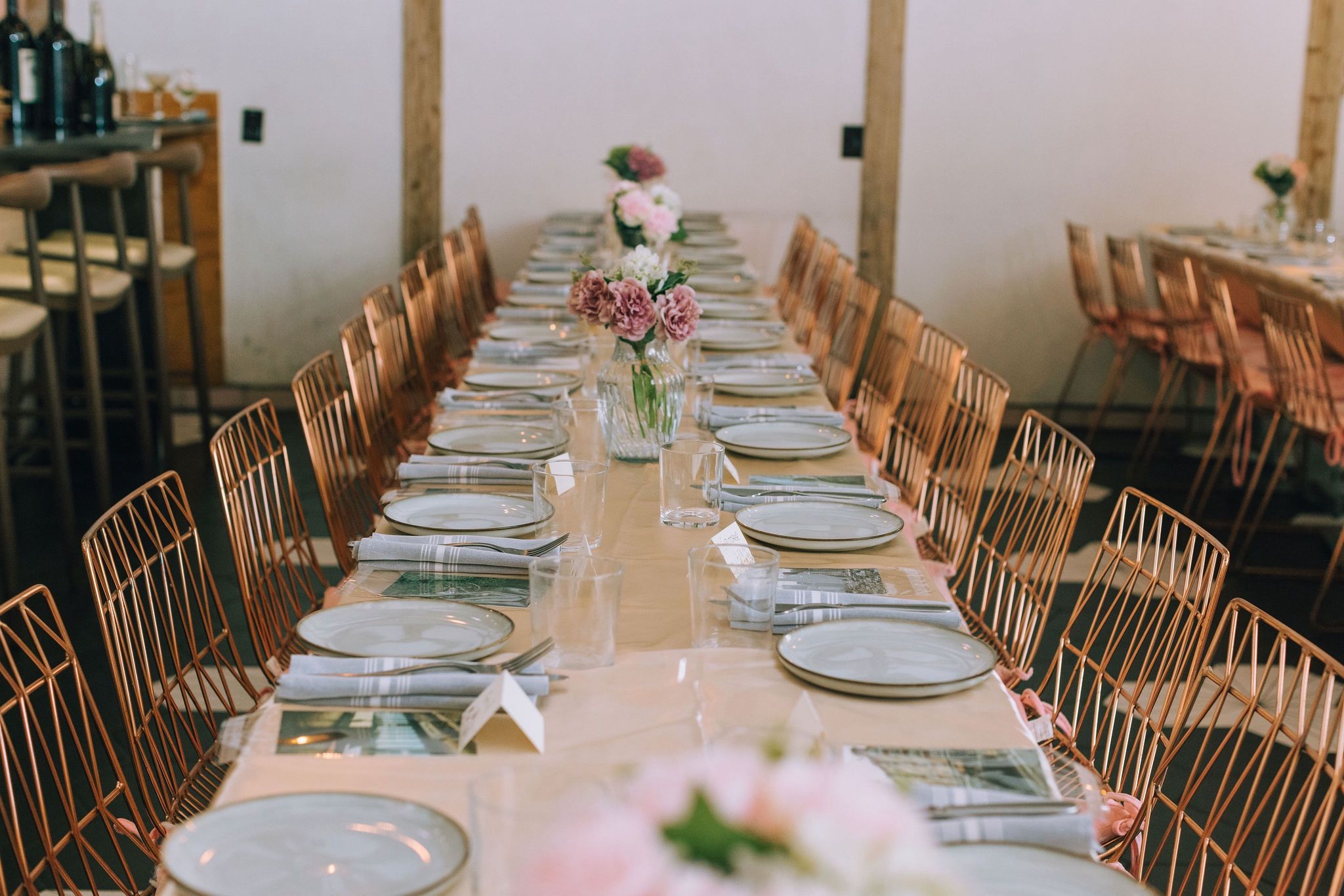 Champagne Satin Rectangular Tablecloths