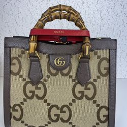 Gucci Jumbo Small Diana Tote Bag For Women