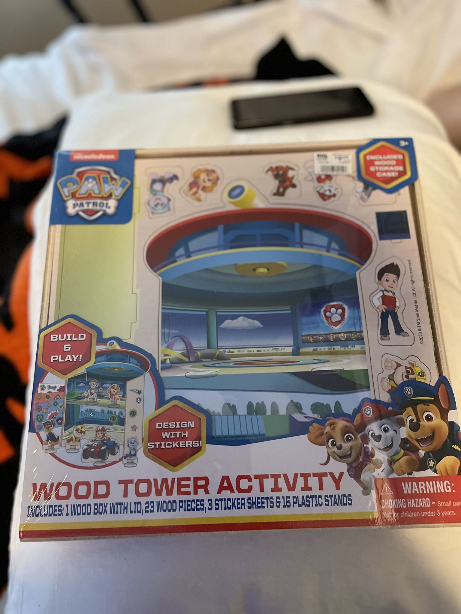 Brand new Paw Patrol Wood Tower Activity Kit