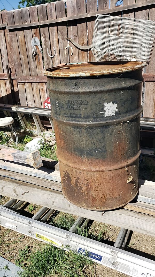 Metal barrel for Sale in Bakersfield, CA OfferUp