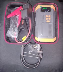 Portable Jump Starter And Air Compressor 