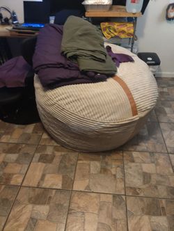 Large Corduroy Bean Bag Chair