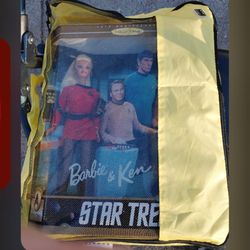 Barbie And Ken Star Trek Collectible 
