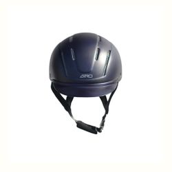 Arro Show Jumping Helmet Wide Brim Black Matte Small