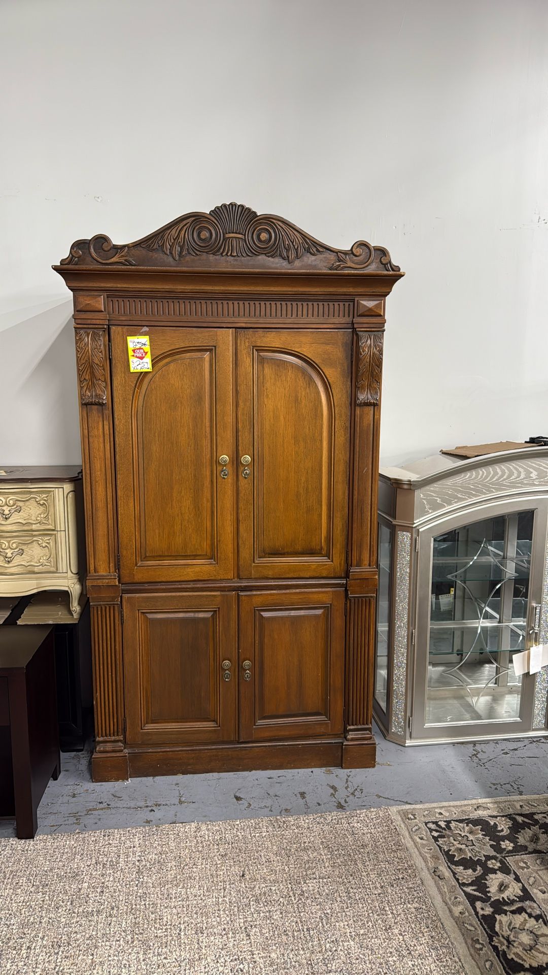 199 Armoire Solid Wood