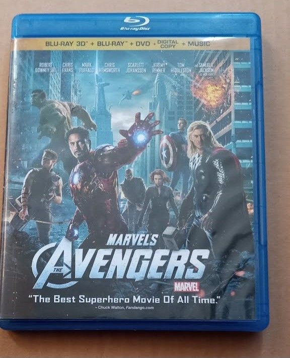 blu ray marvel avengers 3d bluray 
