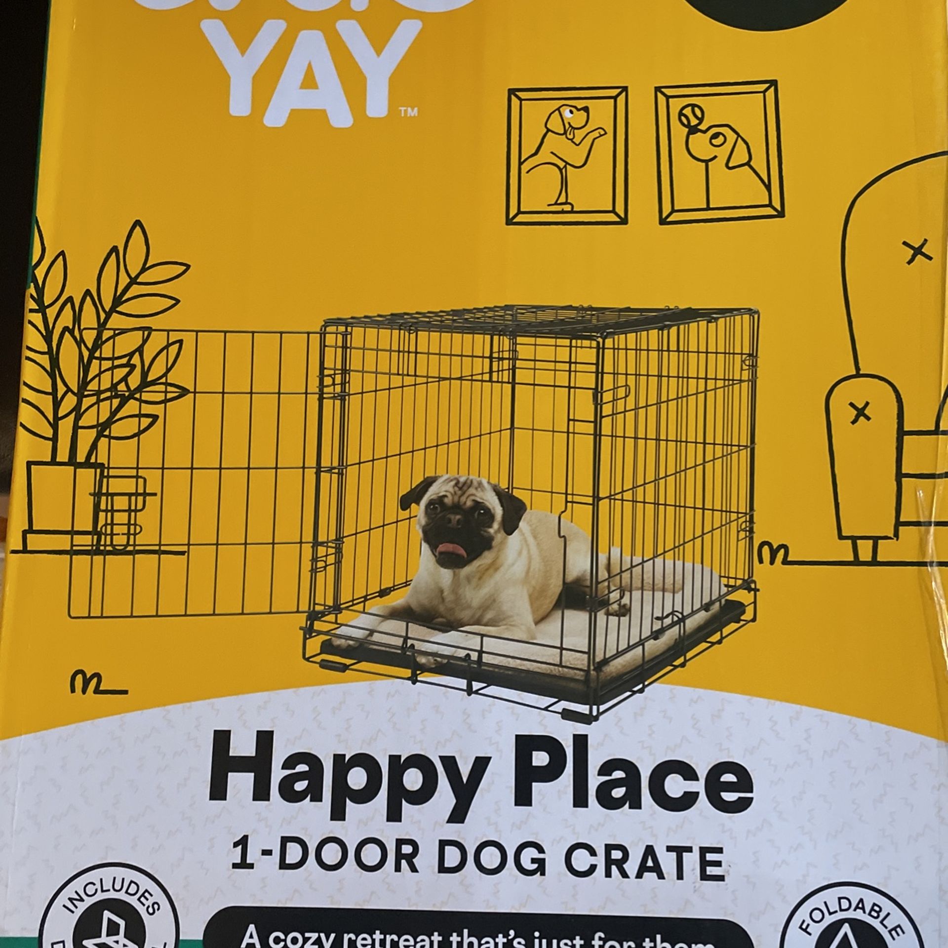 Everyyay Large Dog Crate