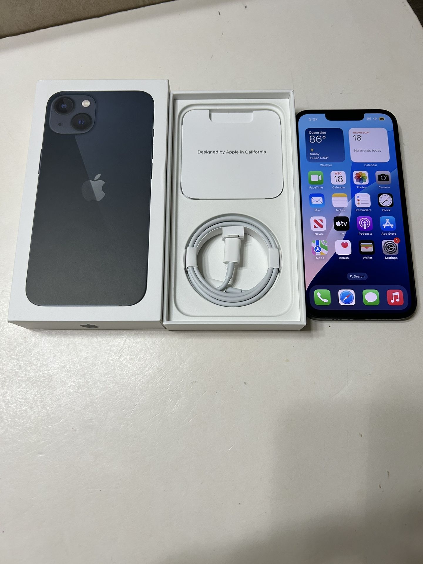 New iPhone 13 128GB Factory Unlocked