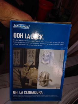 Door lock and handle set