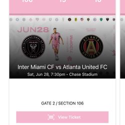 Inter Miami Tickets June 28 7:30 Pm
