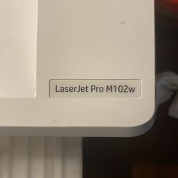 HP Laser Jet pro M102w