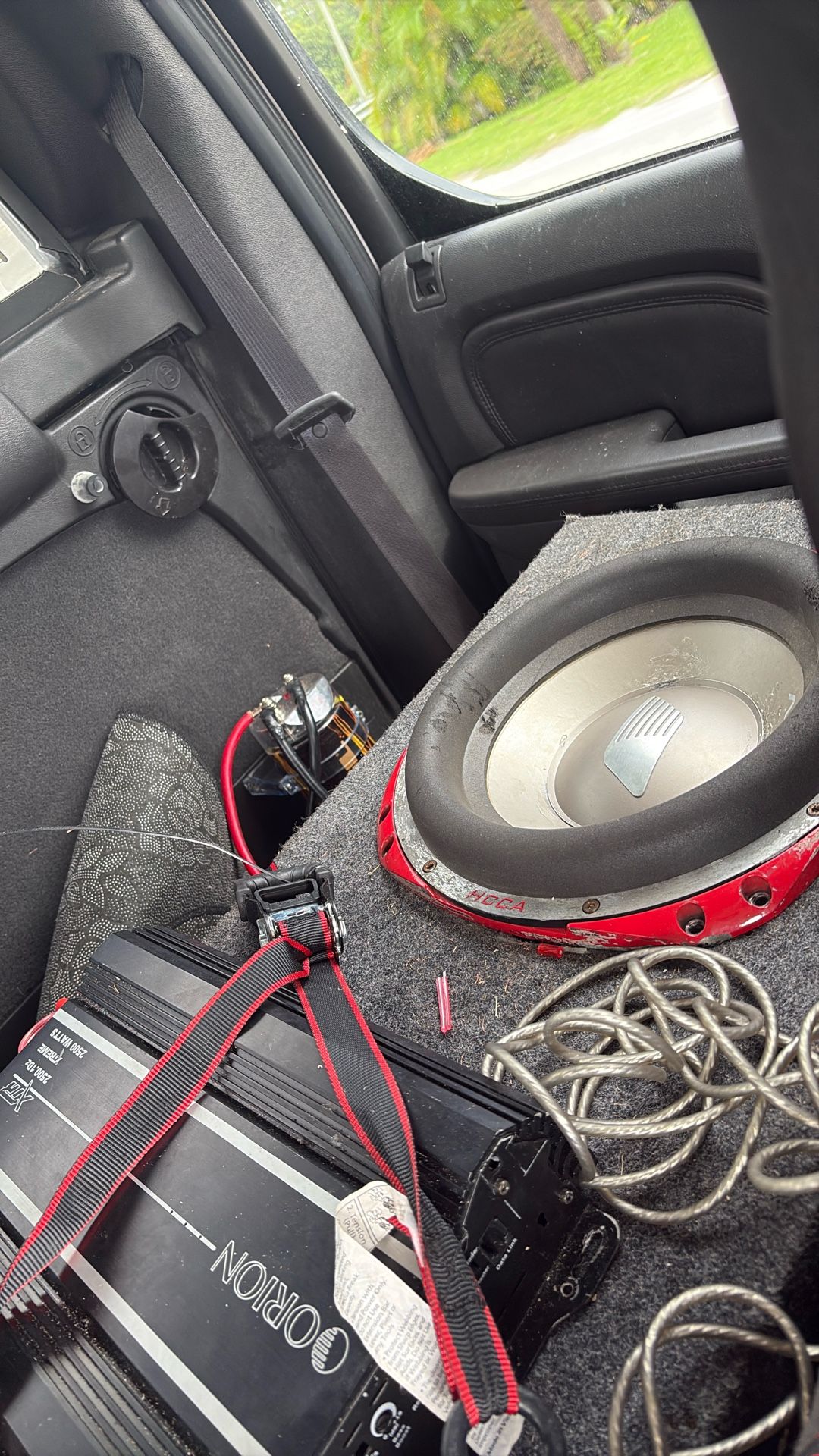 Hcca 12” And Orion Xtr25001dz Amp