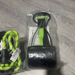 Pet dog leash and poop scooper new 
