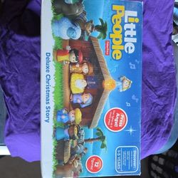 Fisher-Price Little People Deluxe Christmas Story Set 12 Figures Nativity 2007