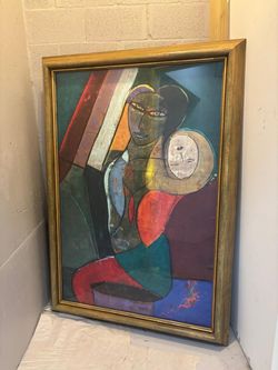Leonora painted by Jamali