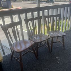 Antique Wood Chairs