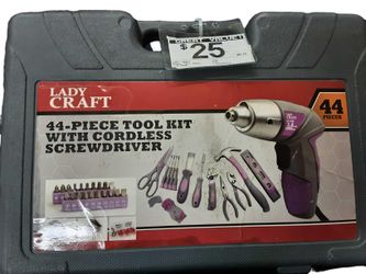 Lady Craft Gray Power Tool Set