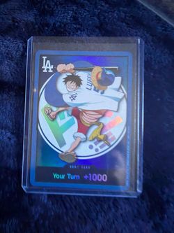 Dodgers Monkey Luffy Promo