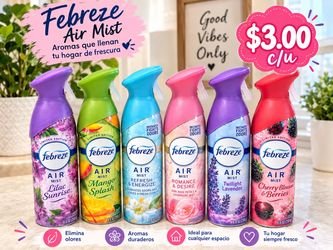 Febreze Air Mist Spray 8.8 oz –