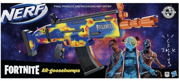 TRAVIS SCOTT X CACTUS JACK X FORTNITE X NERF GUN! for Sale in Los Angeles, CA - OfferUp