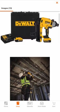 20-Volt MAX* XR (R); Cordless Concrete Nailer Kit